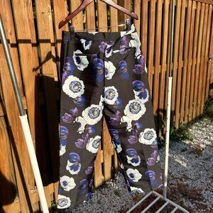 JCrew silk formal trousers